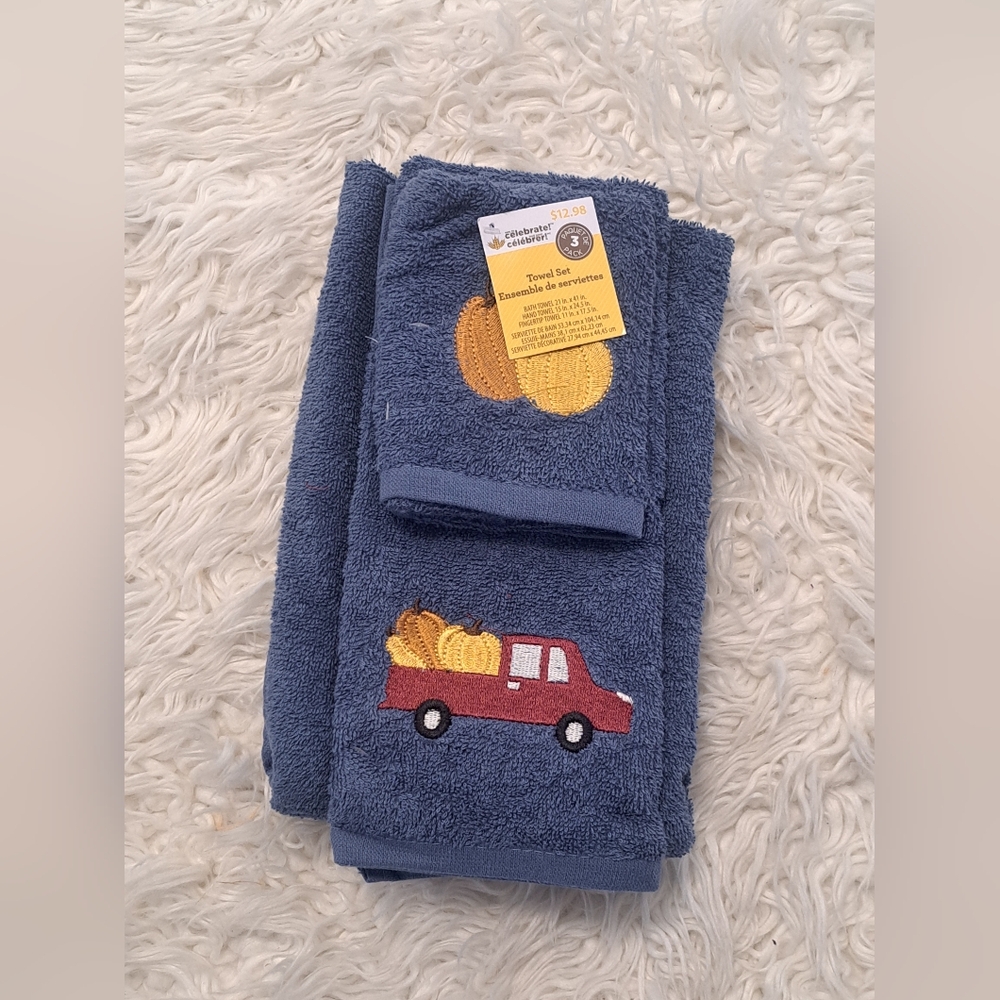 Set Of 4- 3 Piece Piece Themed Towels Set - Picture 4 of 11